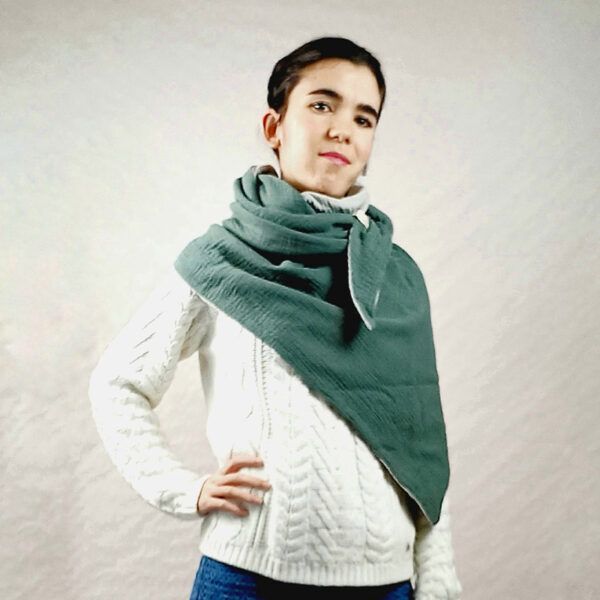 Bandana Gris Verde Bot L
