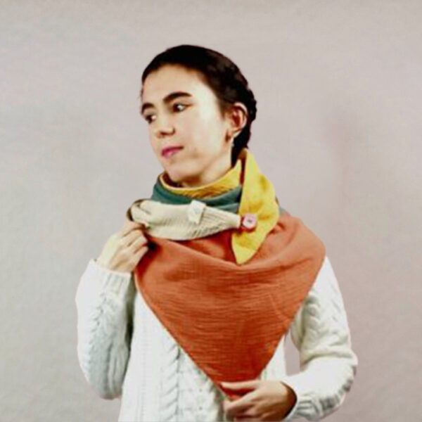 Bandana Cúrcuma, Teja, Caqui M