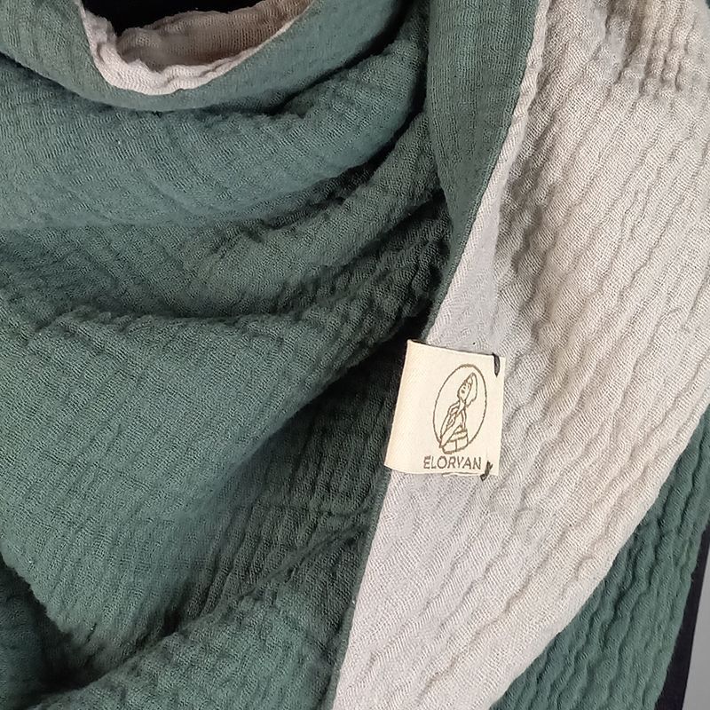 Bandana   Gris y Verde   M   Imagen 3