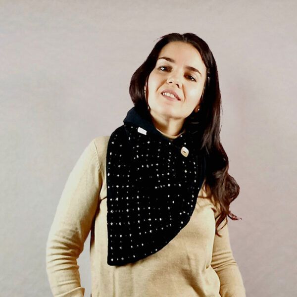 Bandana_negra_estrellitas_doradas_01 Bandana negra estrellitas doradas 01